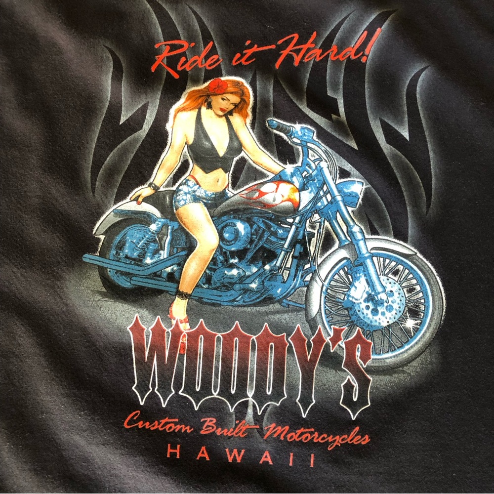 Woody’s Custom built motorcycles Hawaii